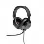 JBL Quantum 200 Melns, vadu, 20–20000 Hz, spēlēm, 248 g, austiņas, melnas