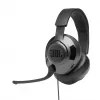 JBL Quantum 200 Melns, vadu, 20–20000 Hz, spēlēm, 248 g, austiņas, melnas
