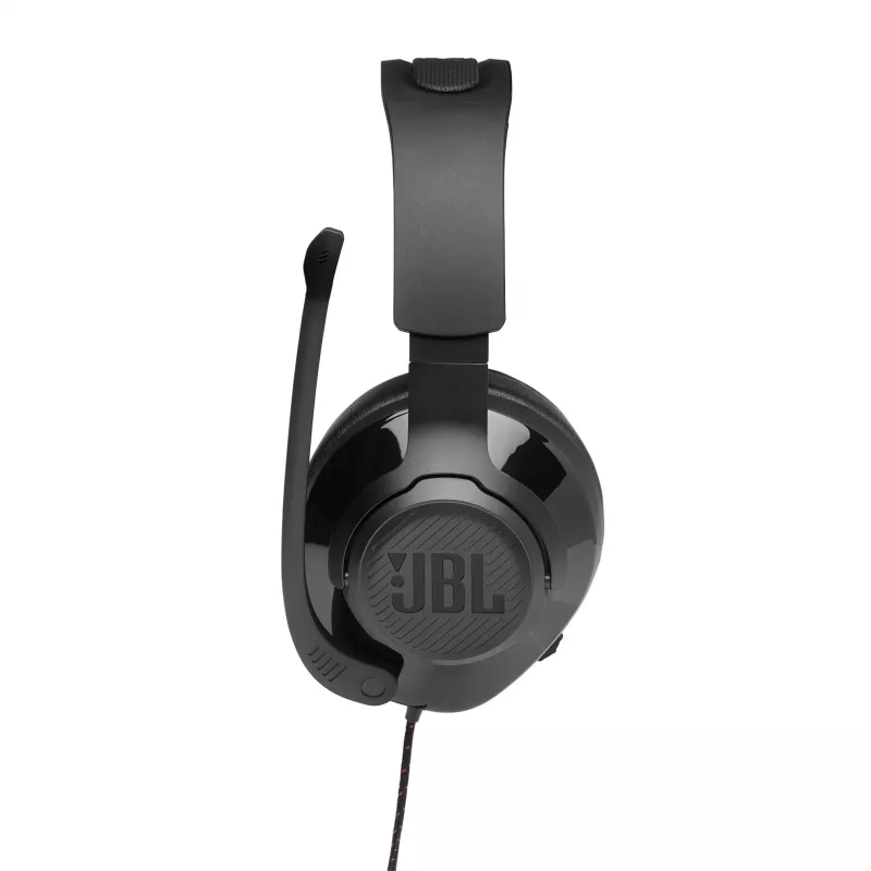 JBL Quantum 200 Melns, vadu, 20–20000 Hz, spēlēm, 248 g, austiņas, melnas