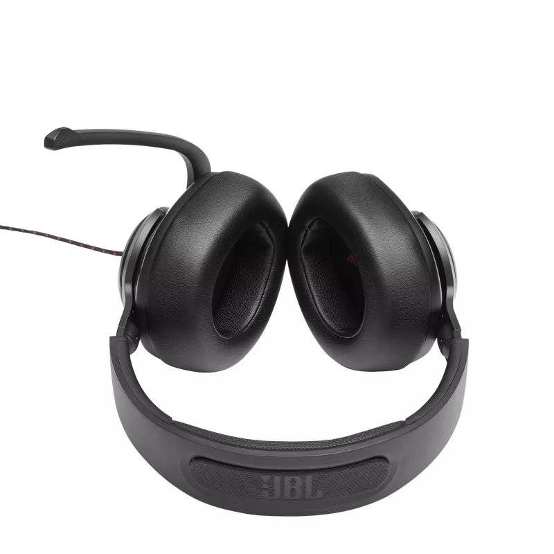 JBL Quantum 200 Melns, vadu, 20–20000 Hz, spēlēm, 248 g, austiņas, melnas