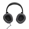 JBL Quantum 100 Melns, vadu, spēlēm, 20 - 20000 Hz, 216 g, austiņas, melnas