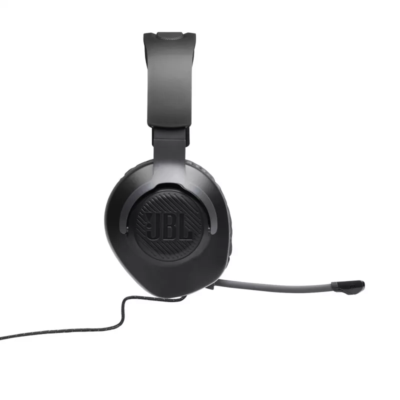 JBL Quantum 100 Melns, vadu, spēlēm, 20 - 20000 Hz, 216 g, austiņas, melnas