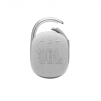 JBL CLIP 4 BALTA, 1.0 kanāli, 38,1 cm (15 collas), 4 cm, 3,81 cm (1,5 collas), 4,7 cm, 5 W