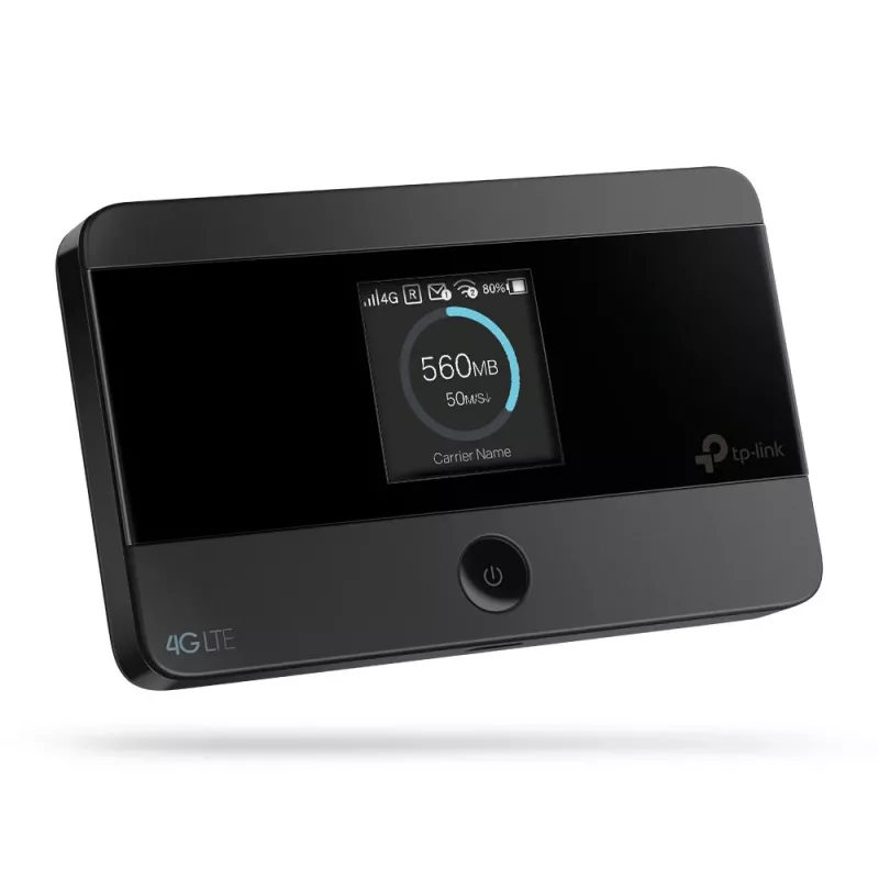 TP-Link 4G LTE mobilais Wi-Fi, mobilā tīkla aprīkojums, melns, portatīvs, 802.11b, 802.11g, Wi-Fi 4 (802.11n), 150 Mbit/s, 2,4 GHz