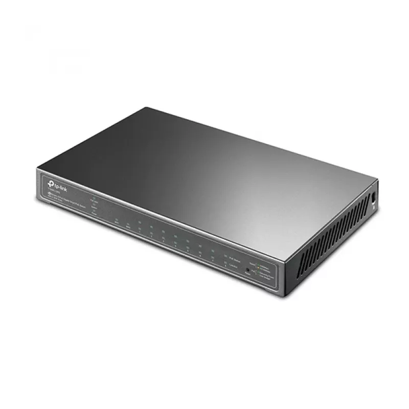 TP-Link JetStream 8 portu gigabitu viedais PoE slēdzis ar 2 SFP slotiem