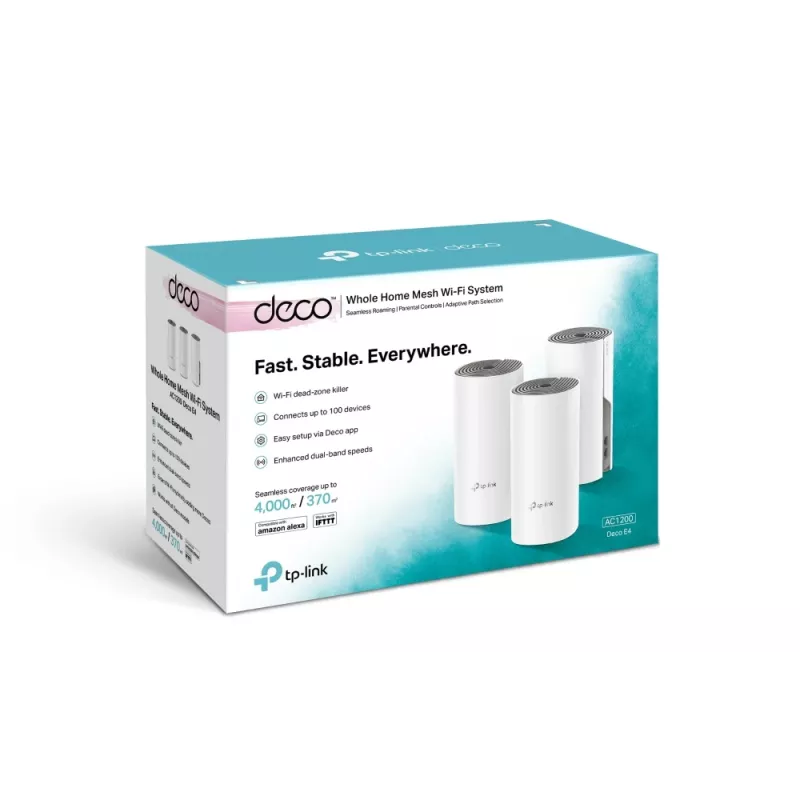 TP-Link AC1200 Whole Home Mesh Wi-Fi sistēma, 3 komplektā
