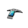 IP konferences tālrunis Yealink CP960 — sudraba krāsā, pogas un skārienvadība, Micro-USB B un USB-A, 338×338×74 mm