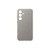 Samsung Galaxy S24 vegāniskās ādas maciņš Taupe Monochromatic