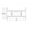 Multibrackets M VESA pagarinājuma komplekts Tilt & Turn 800x400