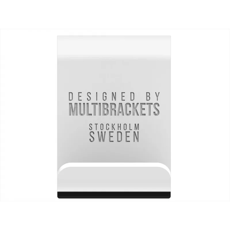 Multibrackets M austiņu turētājs galdam balts, austiņu turētājs, alumīnijs, 52 g, balts