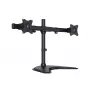 Multibrackets M Deskstand Basic Dual, brīvi stāvošs, 16 kg, 38,1 cm (15 collas), 68,6 cm (27 collas), 100 x 100 mm, melns