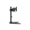 Multibrackets M Deskstand Basic Dual, brīvi stāvošs, 16 kg, 38,1 cm (15 collas), 68,6 cm (27 collas), 100 x 100 mm, melns
