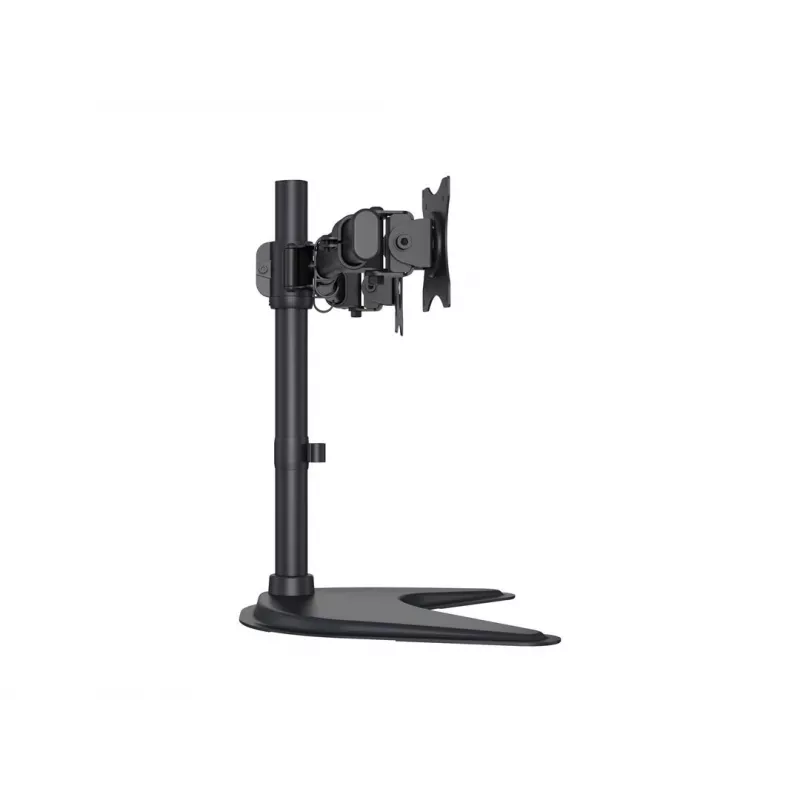 Multibrackets M Deskstand Basic Dual, brīvi stāvošs, 16 kg, 38,1 cm (15 collas), 68,6 cm (27 collas), 100 x 100 mm, melns