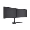Multibrackets M Deskstand Basic Dual, brīvi stāvošs, 16 kg, 38,1 cm (15 collas), 68,6 cm (27 collas), 100 x 100 mm, melns