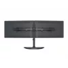 Multibrackets M Deskstand Basic Dual, brīvi stāvošs, 16 kg, 38,1 cm (15 collas), 68,6 cm (27 collas), 100 x 100 mm, melns