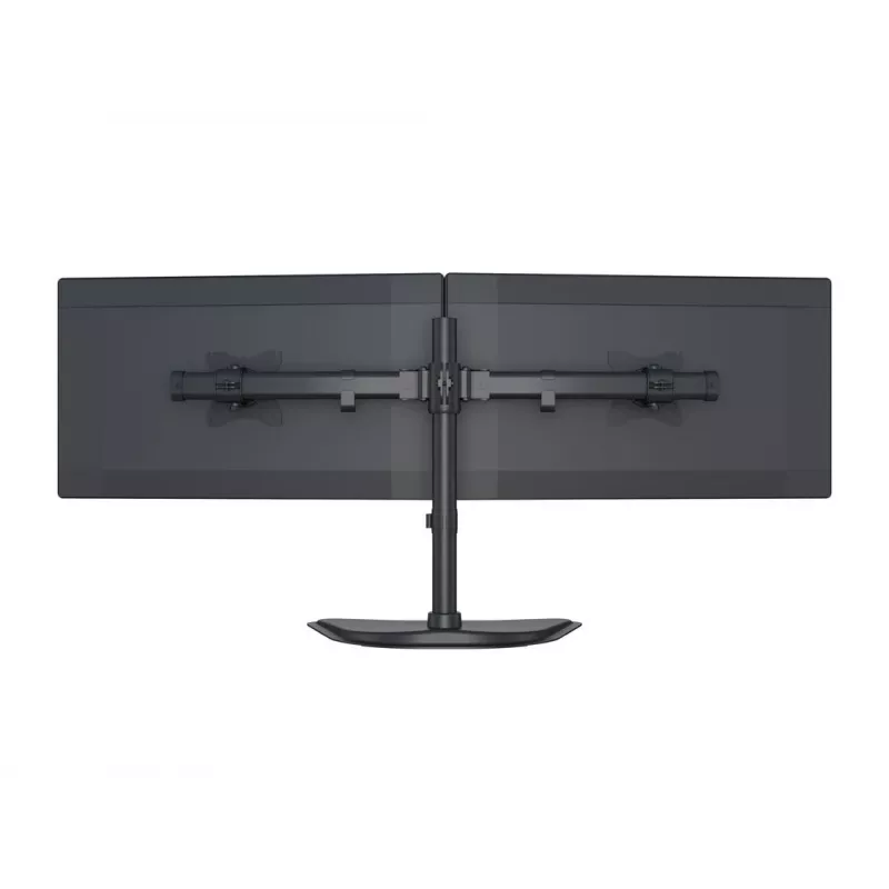 Multibrackets M Deskstand Basic Dual, brīvi stāvošs, 16 kg, 38,1 cm (15 collas), 68,6 cm (27 collas), 100 x 100 mm, melns