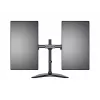 Multibrackets M Deskstand Basic Dual, brīvi stāvošs, 16 kg, 38,1 cm (15 collas), 68,6 cm (27 collas), 100 x 100 mm, melns