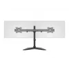 Multibrackets M Deskstand Basic Dual, brīvi stāvošs, 16 kg, 38,1 cm (15 collas), 68,6 cm (27 collas), 100 x 100 mm, melns