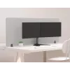 Multibrackets M Deskstand Basic Dual, brīvi stāvošs, 16 kg, 38,1 cm (15 collas), 68,6 cm (27 collas), 100 x 100 mm, melns