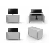 Multibrackets M motorizēts TV pacēlājs Large, 50 kg ietilpība, 37–65 collu ekrāni