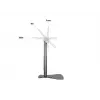Multibrackets M Public Display Stand 110 HD Floorbase Single Melns