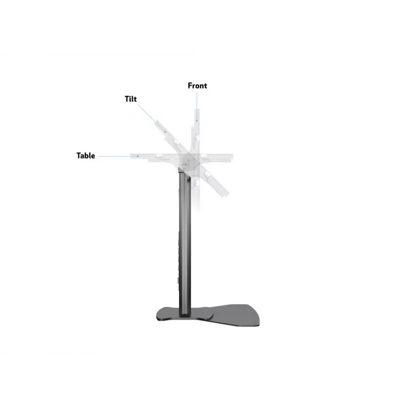 Multibrackets M Public Display Stand 110 HD Floorbase Single Melns