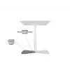 Multibrackets M Public Display Stand 110 HD Floorbase Single Melns