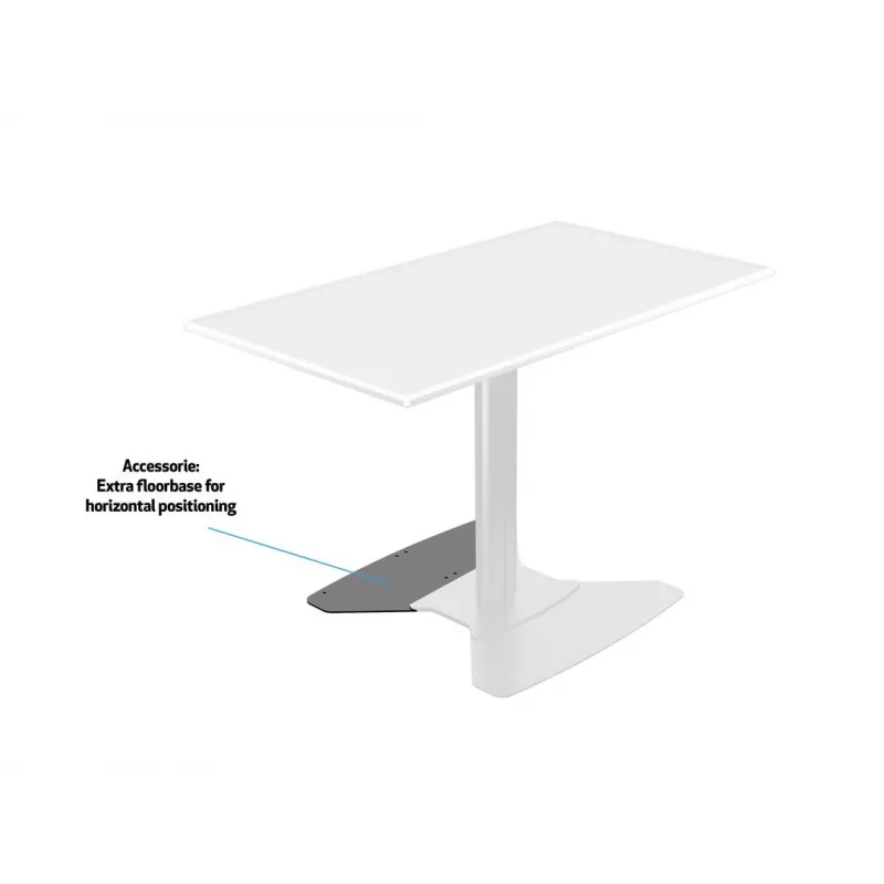 Multibrackets M Public Display Stand 110 HD Floorbase Single Melns