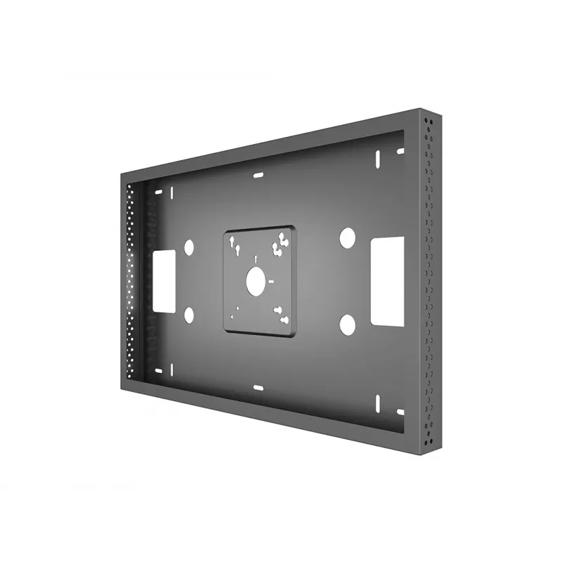 Korpuss MULTIBRACKETS M Pro Series QB24R & QB24R-T Melns — Tērauds, ainavorientācija, piemērots 24 collu