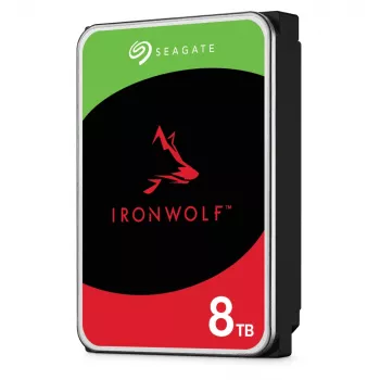Seagate IronWolf ST8000VN004 iekšējais cietais disks 8 TB 7200 RPM 256 MB 3.5 collas Serial ATA III