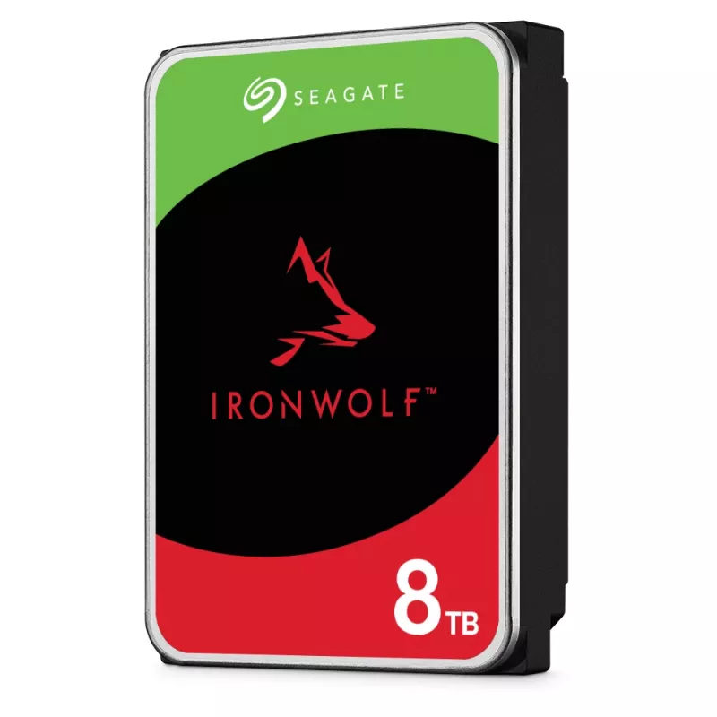Seagate IronWolf ST8000VN004 iekšējais cietais disks 8 TB 7200 RPM 256 MB 3.5 collas Serial ATA III