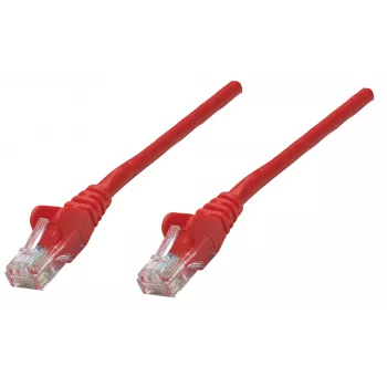 Intellinet tīkla komutācijas kabelis, Cat6A, 20 m, sarkans, varš, S/FTP, LSOH / LSZH, PVC, RJ45, zeltīti kontakti, bez aizķeršanās, ar apvalku, mūža garantija
