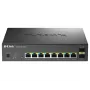D-Link 10 portu vairāku gigabitu viedais pārvaldāmais PoE+ komutators ar 8 vairāku gigabitu 2.5G PoE un 2 10G SFP+ portiem