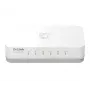 D-Link ES-1005C/E Nevadāms Fast Ethernet (10/100) galda slēdzis, balts