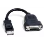 Matrox CAB-DP-DVIF videokabeļa adapteris 0,2 m DisplayPort DVI-D Melns