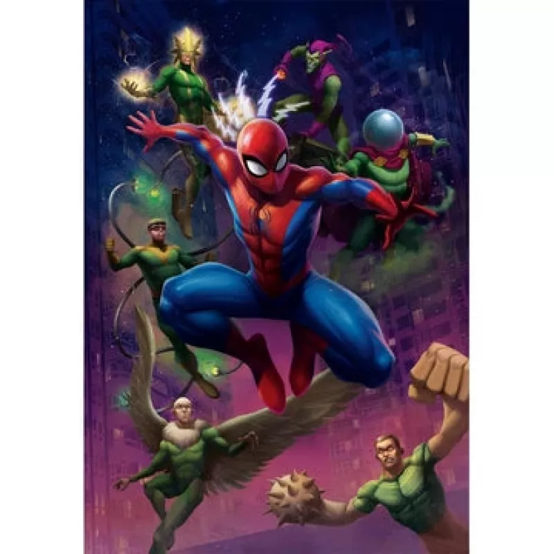 Clementoni Marvel Spiderman Puzle 1000 gab. Televīzija/filmas