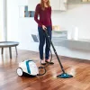 Polti Vaporetto Smart 100_B cilindriskais tvaika tīrītājs 1500 W zils, balts
