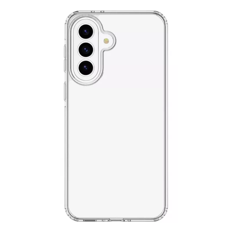 Cellularline Clear Protect - Galaxy A37 cietais vāciņš ar gumijas malām