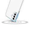 Cellularline Clear Protect - Galaxy A37 cietais vāciņš ar gumijas malām