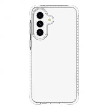 Cellularline Ultra Strong - Galaxy A57 ultraaizsargājošs caurspīdīgs vāciņš ar triecienu absorbējošām malām un integrētām gaisa kamerām, kas izstrādāts, lai nodrošinātu maksimālu aizsardzību nejaušu kritienu gadījumā.
