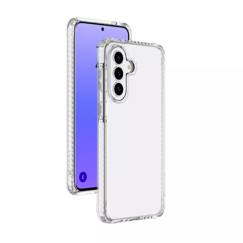 Cellularline Ultra Strong - Galaxy A37 īpaši izturīgs caurspīdīgs maciņš ar triecienu absorbējošām malām un integrētām gaisa kamerām, kas nodrošina maksimālu aizsardzību nejaušu kritienu gadījumā.