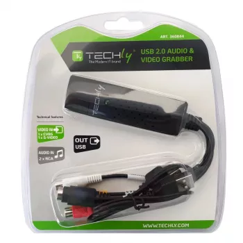 Techly I-USB-VIDEO-700TY video signāla pārveidotājs 720 x 576 pikseļi