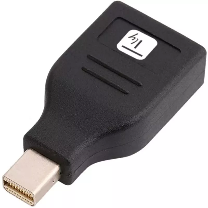 Techly IADAP DP-MDP2 savienotāju adapteris DisplayPort Mini DisplayPort Melns