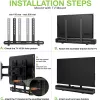 Techly Universal Wall Mount Soundbar Bracket Max VESA 600x400