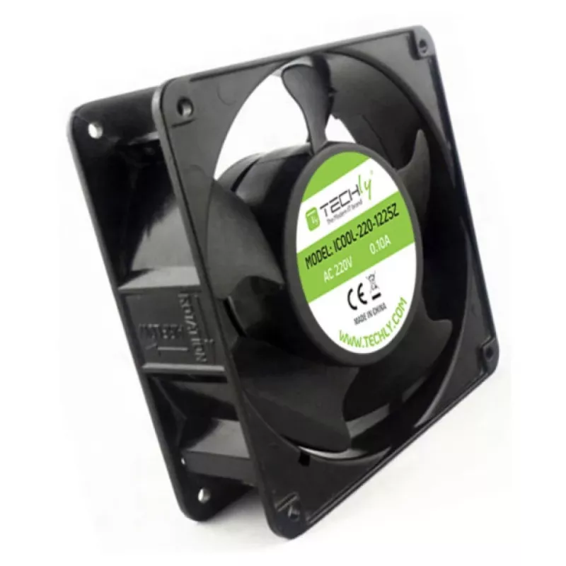 Techly ICOOL-220-1225Z datora dzesēšanas sistēmas daļa/piederums Ventilatora modulis