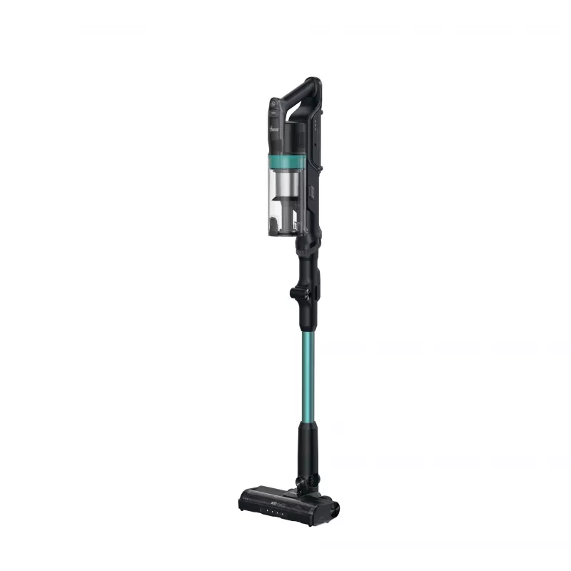 Hoover HF1P10PX 011 Stick vacuum baterija Dry Foam, Micro Bagless 0.7 L 165 W Melns, Turquoise 22 Ah