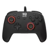 Vadu spēļu kontrolieris Turtle Beach Rematch priekš Nintendo Switch 2 — USB‑C, 3 m kabelis, Aizmugures poga, D‑paliktnis, Melns