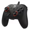 Vadu spēļu kontrolieris Turtle Beach Rematch priekš Nintendo Switch 2 — USB‑C, 3 m kabelis, Aizmugures poga, D‑paliktnis, Melns