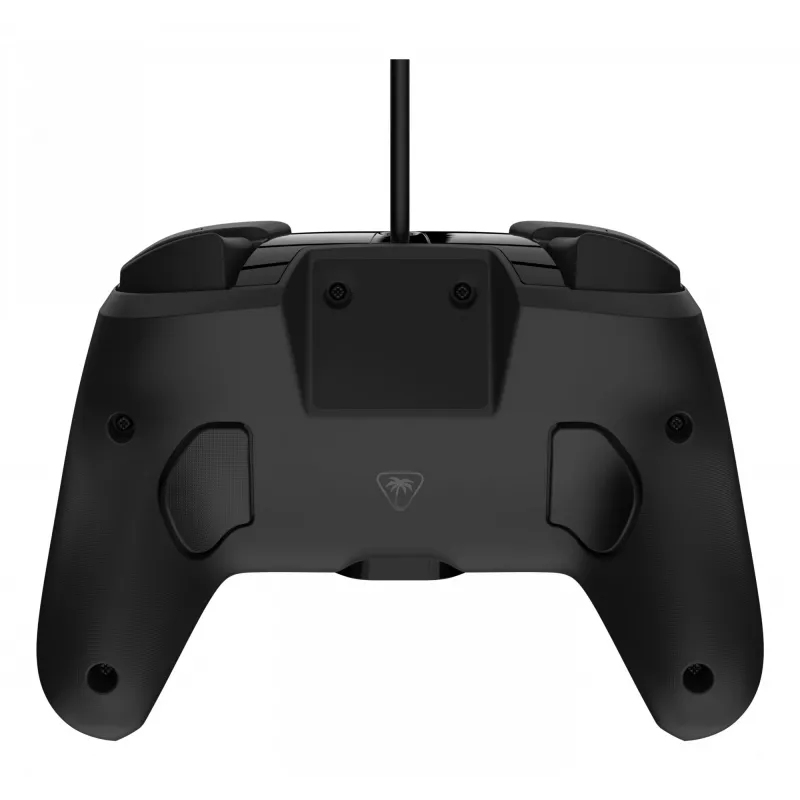 Vadu spēļu kontrolieris Turtle Beach Rematch priekš Nintendo Switch 2 — USB‑C, 3 m kabelis, Aizmugures poga, D‑paliktnis, Melns