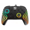 Gamepad Turtle Beach Afterglow Wave Melns vadu RGB kontrolieris Nintendo Switch / Switch 2, USB-C, 3 m kabelis